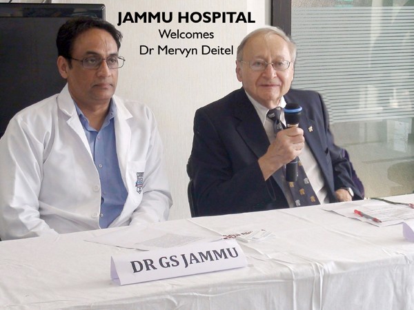 International Delegates at Jammu Hospital Jalandhar