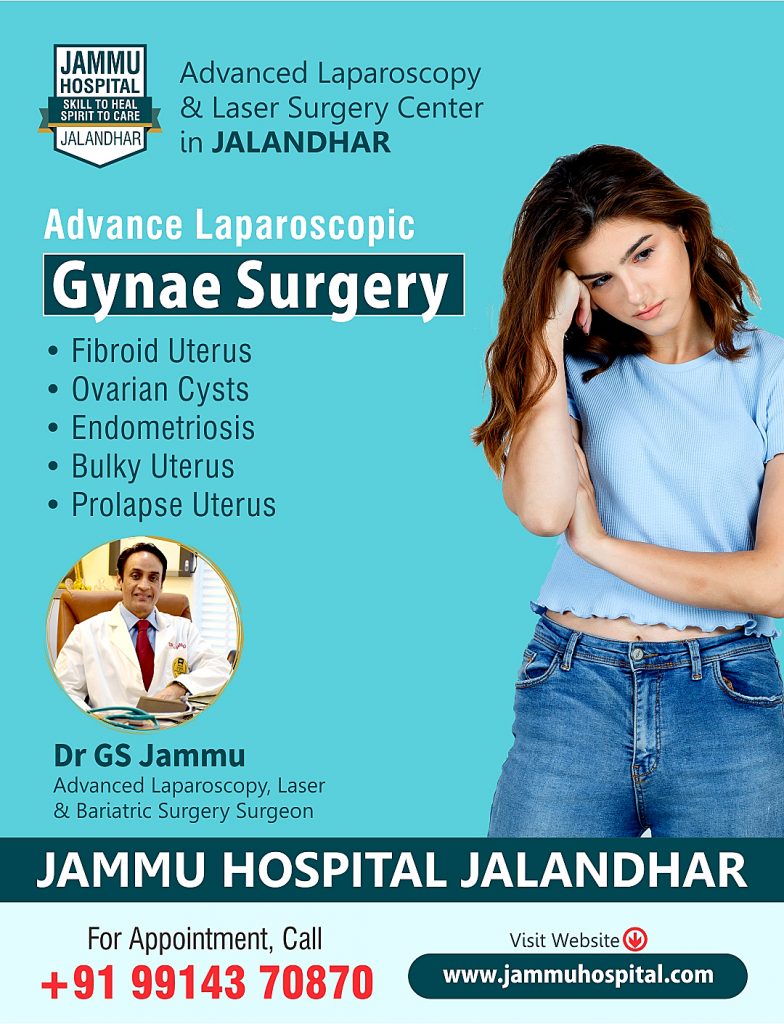 laparoscopic gynae surgery jalandhar punjab