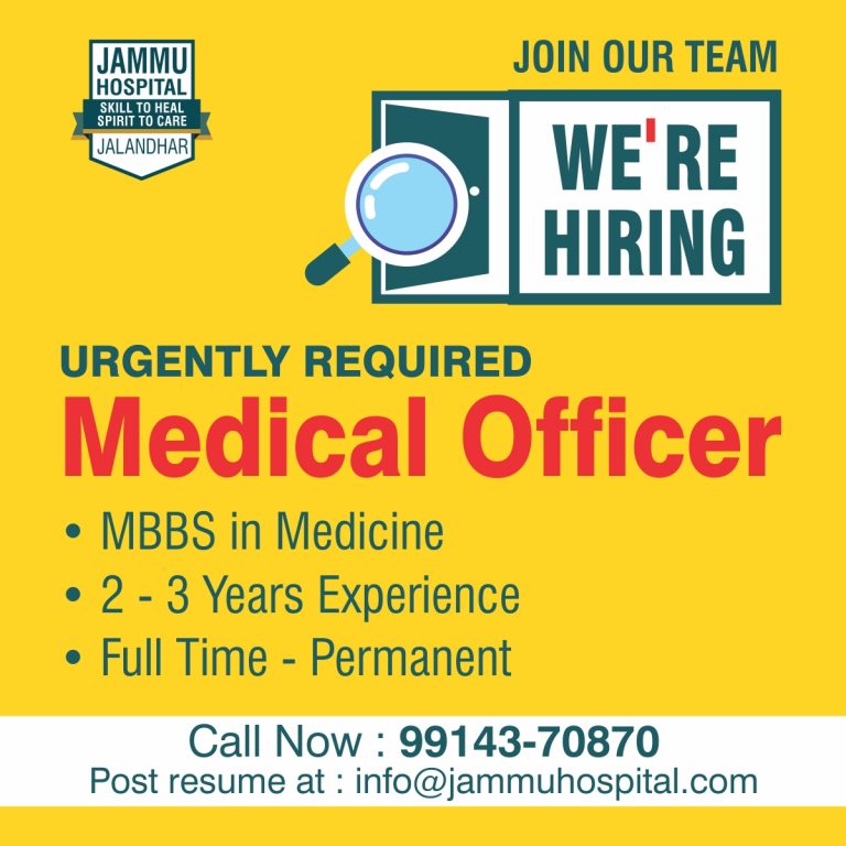 medical officer full time jalandhar