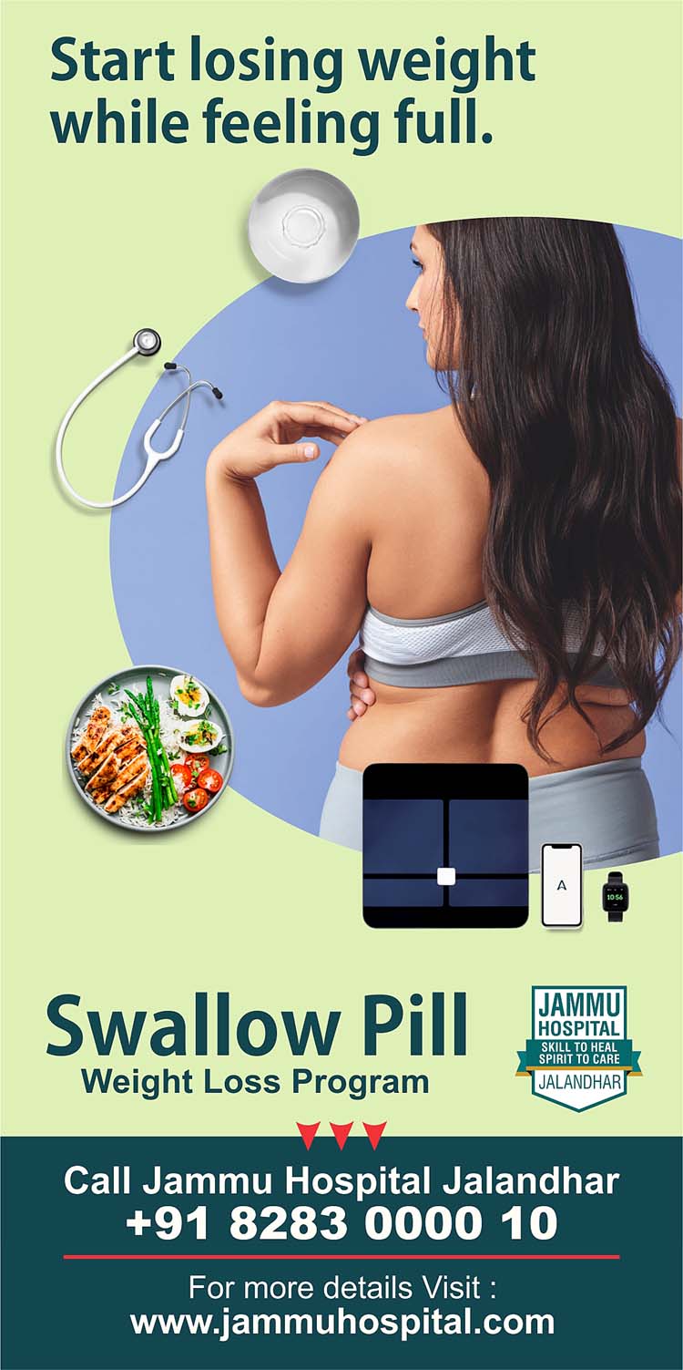 Swallow Pill Gastric Balloon Weight Loss Program Jalandhar Punjab
