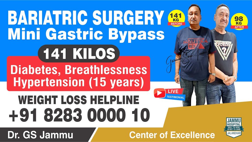 best bariatric surgeon in punjab diabetes hypertension